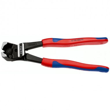 Болторез торцовый с высокой передачей усилия для снятия хомутов KNIPEX 61 02 200 S5, фосфатированный Болторез торцовый с высокой передачей усилия для снятия хомутов KNIPEX 61 02 200 S5, фосфатированный