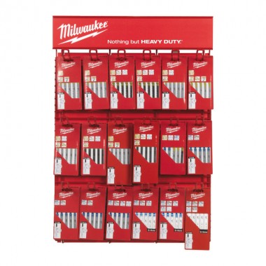 Витрина полотен для лобзиков RED RACK MILWAUKEE (18 наборов)