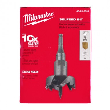 Насадка самоврезающаяся по дереву SFD MILWAUKEE, Ø76,0мм