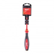 Отвертка VDE диелектрическая тонкая MILWAUKEE PZ1x80 мм