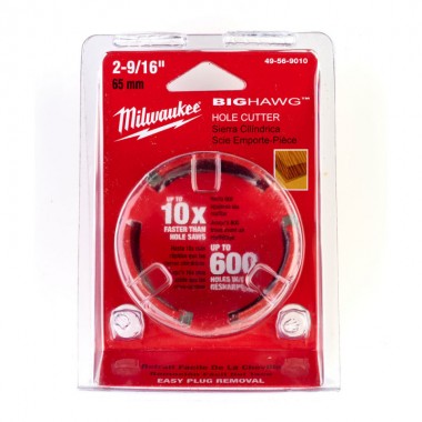 Коронка по дереву MILWAUKEE BIGHAW, Ø65мм