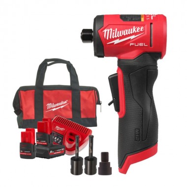 Шліфмашина кутова цангова акумуляторна MILWAUKEE, M12 FDGA2-522BA, діаметр цанг 6/8мм (зарядний пристрій С12 С, 1 акумулятор М12