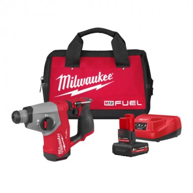 Перфоратор аккумуляторный бесщёточный SDS-PLUS MILWAUKEE, M12 FHAC16-501BRF, 1,15Дж (ЗУ,1х5Ач,сумка)
