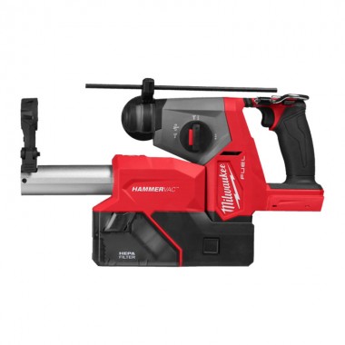 Перфоратор аккумуляторный бесщеточный SDS-PLUS MILWAUKEE M18 FHACDDE-0C(1,7Дж) с пылеотводом,каркас Перфоратор аккумуляторный бесщеточный SDS-PLUS MILWAUKEE M18 FHACDDE-0C(1,7Дж) с пылеотводом,каркас