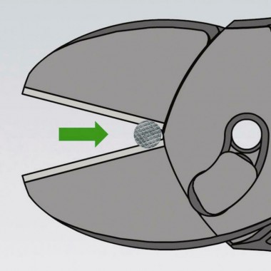 Кусачки боковые (бокорезы) особой мощности TwinForce, Ø4,0мм, 180мм KNIPEX 73 71 180 BK, фосфат Кусачки боковые (бокорезы) особой мощности TwinForce, Ø4,0мм, 180мм KNIPEX 73 71 180 BK, фосфат