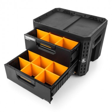 Ящик для інструментів TOUGHBUILT TB-B1-D-72 StackTech великий з 2 висувними шухлядами Ящик для інструментів TOUGHBUILT TB-B1-D-72 StackTech великий з 2 висувними шухлядами