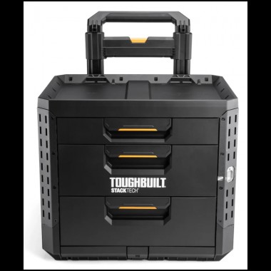 Ящик для инструментов TOUGHBUILT TB-B1-D-R93 StackTech на колесах 1+2 выдвижными ящиками