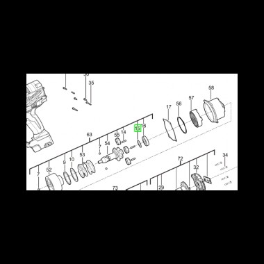 Шайба редуктора гайковерта MILWAUKEE