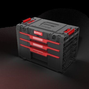 Ящик для инструментов QBRICK SYSTEM PRIME DRAWER 3 TOOLBOX BASIC IP66 (542x335x369мм)