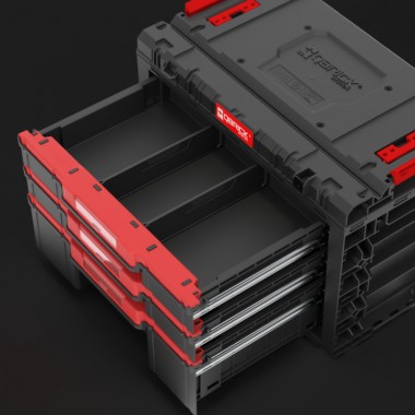 Ящик для инструментов QBRICK SYSTEM PRIME DRAWER 3 TOOLBOX BASIC IP66 (542x335x369мм)