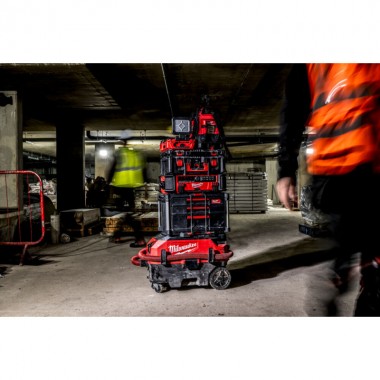 Пилосос-гибрид аккумуляторный/сетевой PACKOUT MILWAUKEE, M18/220 ONEF2VC34M-0 AC/DC, 34л M-класс Пилосос-гибрид аккумуляторный/сетевой PACKOUT MILWAUKEE, M18/220 ONEF2VC34M-0 AC/DC, 34л M-класс