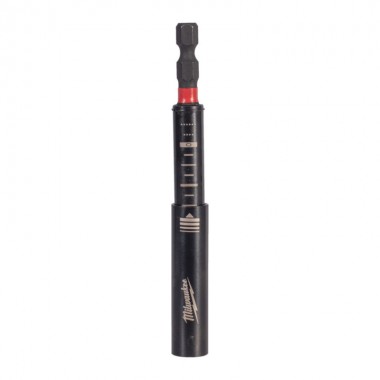 Тримач для біт магнітний ShW 1/4'' Hex MILWAUKEE, 75мм (з висувним фіксатором)
