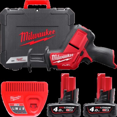 Пила сабельная аккумуляторная бесщеточная MILWAUKEE, M12 CHZ-402C (ЗУ, 2х4Ач, кейс) Пила сабельная аккумуляторная бесщеточная MILWAUKEE, M12 CHZ-402C (ЗУ, 2х4Ач, кейс)