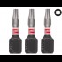 Біта SHOCKWAVE MILWAUKEE, TX10, 25мм, (3шт)