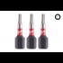 Біта SHOCKWAVE MILWAUKEE, TX BO8, 25мм, (3шт)