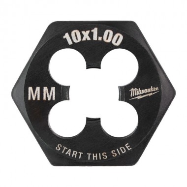 Плашка шестигранная MILWAUKEE, М10-1,00мм