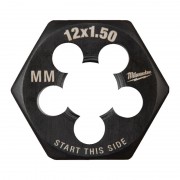 Плашка шестигранна MILWAUKEE, М12-1,50мм
