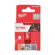 Коронка алмазна Diamond Plus/Max MILWAUKEE, діаметр 32,0мм (1/4'' Hex) (свердління з водою)