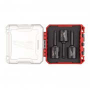 Набор коронок алмазных Diamond Max PACKOUT MILWAUKEE М14, Ø6мм (3шт) (сухое сверление)