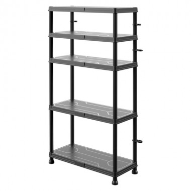 Система стелажів QBRICK SYSTEM REGULAR Mix 74/32см, 5 полиць, 100 кг (5901238263296)