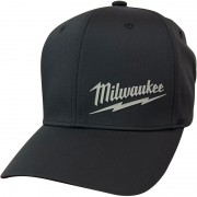 Бейсболка MILWAUKEE, PERFORMANCE BCP BL SM, дышащая, черная, размер S/M