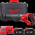 Пила сабельная аккумуляторная MILWAUKEE, M18 BSX-402C (ЗУ, 2х4Ач, кейс)