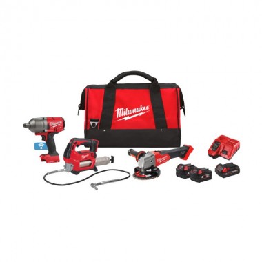 Набор из 3х инструментов аккумуляторных бесщеточных MILWAUKEE M18 FPP3AK-523B 