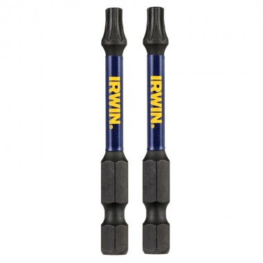 Бита IMPACT PRO 1/4/57мм TX30 2шт, IRWIN