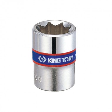 Головка торцева восьмигранна 1/4", 10 мм KING TONY 231010M