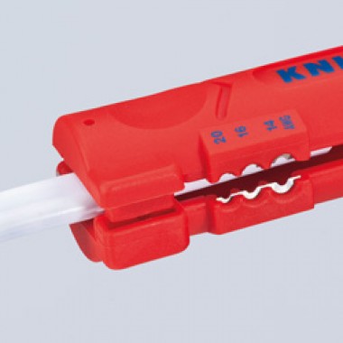 Инструмент для снятия оболочки с плоского и круглого кабеля KNIPEX 16 64 125 SB