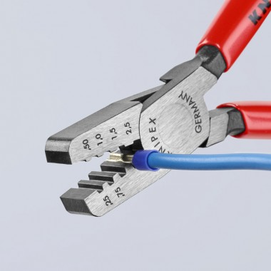 Інструмент для обжиму контактних гільз KNIPEX 97 61 145 A