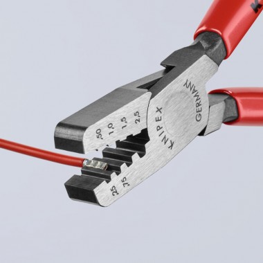 Інструмент для обжиму контактних гільз KNIPEX 97 61 145 A