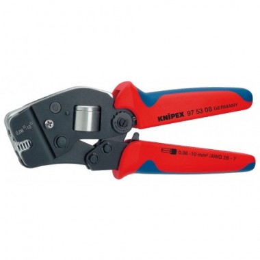 Інструмент для обжиму контактних гільз з автоналаштуванням KNIPEX 97 53 08