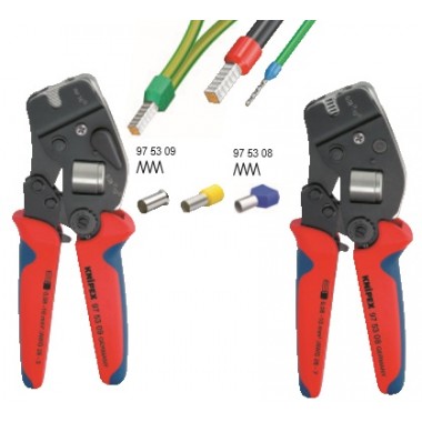 Інструмент для обжиму контактних гільз з автоналаштуванням KNIPEX 97 53 08