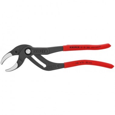 Кліщі трубні захватні фосфатовані, чорного кольору 250 мм Knipex 81 01 250