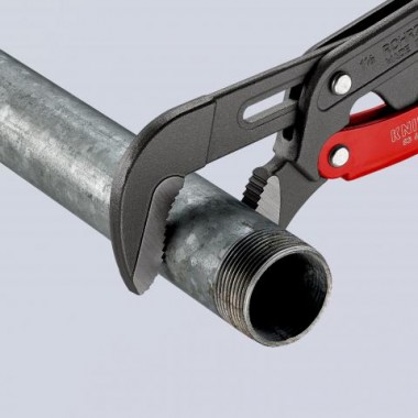 Кліщі трубні з S-подібним змиканням губок KNIPEX, 83 61015, 420мм