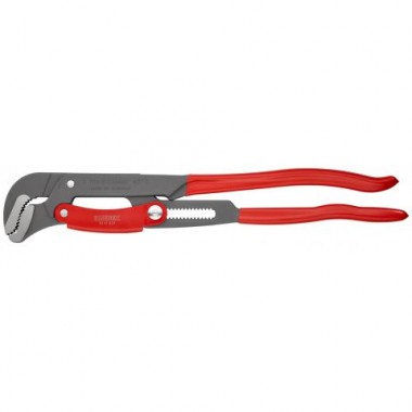 Кліщі трубні з S-подібним змиканням губок KNIPEX, 83 61020, 560мм