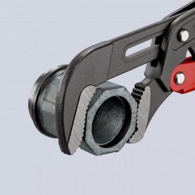 Кліщі трубні з S-подібним змиканням губок KNIPEX, 83 61020, 560мм