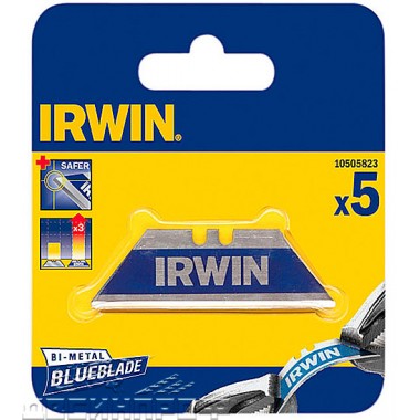 Лезвия биметаллические безопасные,  5шт, IRWIN