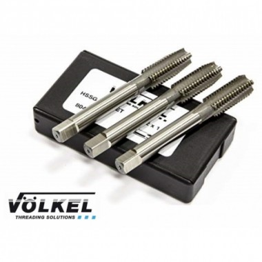 Метчики ручные M10x1.5, комплект из 3 штук