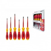 Набор отверток Wiha SoftFinish electric SlimFix Шлиц Phillips Pozidriv Xeno 38362, 6шт