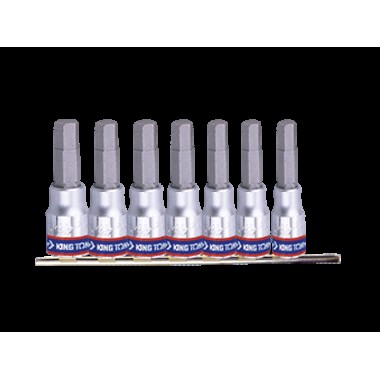 Набір шестигранних насадок (біт) 1/4", шестигранних - H3-H10 (3-10 мм)
