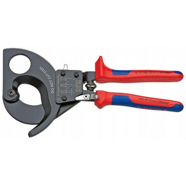 Ножницы для резки кабелей (по принципу трещотки) Knipex, 280 мм 95 31 280