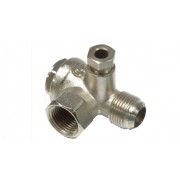 Обратный клапан горизонтальный внутр. 1/2M наруж. 1/2F (24/CL)