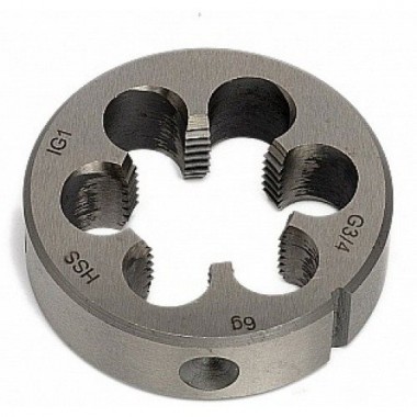 Плашка М 24 x 3.0, HSS-G, DIN 223, 55 x 22 мм