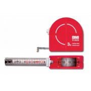 Рулетка измерительная 3 м продольные измерения внутренние измерения получение радиусов Viso BMI