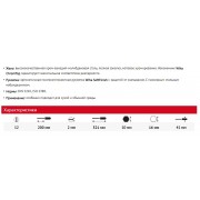 Шлицевая отвертка SoftFinish с набалдашником SL12 x 200 мм WIHA 03231