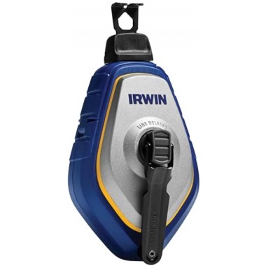 Шнур разметочный SPEEDLINE PRO в пластмассовом корпусе, 30м/100, + краситель синий 113г, IRWIN