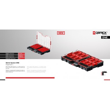 Ящик органайзер QBRICK SYSTEM ONE  ORGANIZER L