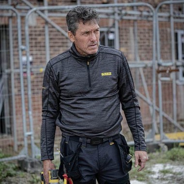 Кофта Dewalt Jonesborough серая размер L